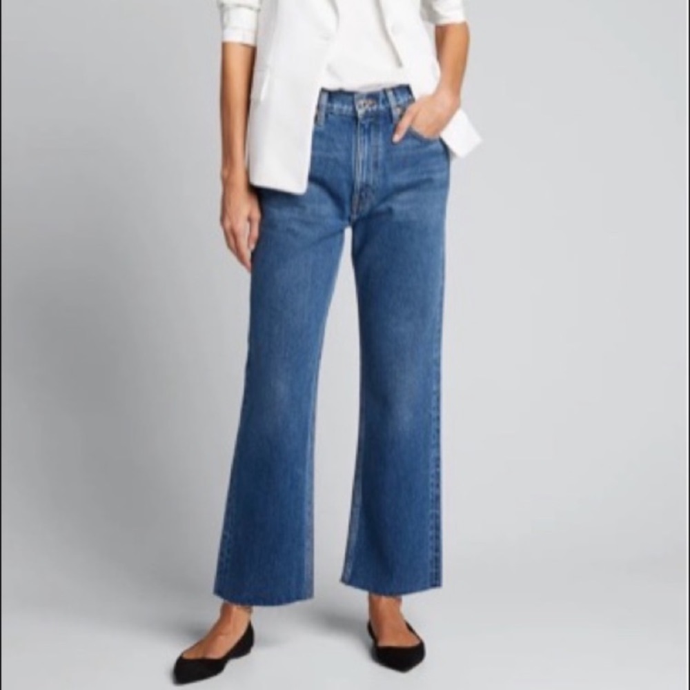 RE/DONE 70s Crop Boot-Cut Jeans